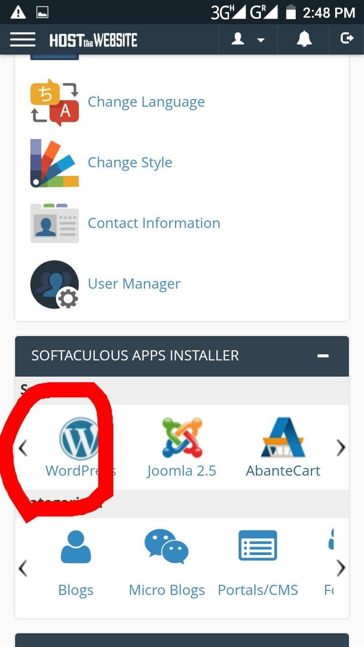 cpanel